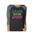 Glitter School&#39;s Out for Summer Shirt | Last Day of School Shirt | Teacher Shirt | Staff Shirt