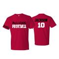 Football Dad Shirt | Short Sleeve T-shirt | Customize your team & colors