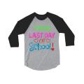Happy Last Day of School Shirt | School Shirt | Raglan Shirt