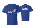 Track Dad Short Sleeve Shirt | Track Shirt | Customize Your Team & Colors