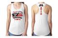 Glitter Football & Cheer Tank | Cheer and Football Mom | Racer Back Tank|  Customize Team and Colors