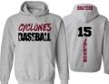 Baseball Hoodies | Baseball Shirts | Customize with your Team & Colors | Adult or Youth Sizes