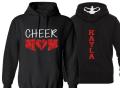 Glitter Cheer Hoodie | Glitter Cheer Mom Hoodie | Cheer Hoodie | Customize with your Team & Colors