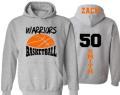 Basketball Hoodie | Customize with your Team & Colors | Adult or Youth Sizes