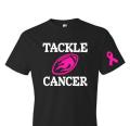 Tackle Cancer Shirt | Cancer Football Short Sleeve T-shirt | Cancer Awareness