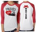 Glitter Cheer Shirt | Cheer Megaphone Shirt | Customize Team & Colors