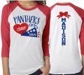 Glitter Cheer Sister Shirt | Cheer Shirt | 3/4 Sleeve Raglan | Customize Your Team & Colors