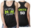 Softball Mom Tank Top | Glitter Softball Tank Top | Customize Your Colors