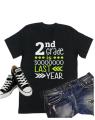Last Day of School Shirt | Glitter 2nd Grade is so Last Year | Youth or Adult