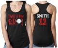 Glitter Baseball Tank Top | Baseball Tanks | Sister Tank | That&#39;s My Bro! | Racerback Tank | Sister Tank Top | Youth or Adult