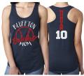 Glitter Baseball Shirts | Baseball Mom Shirts | Baseball Mom Tank Top | Racerback Tank | Baseball Bling