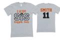 Glitter Basketball Sister Shirt | Little Sister Biggest Fan Basketball t-shirt | Basketball Spirit Wear | Bella Canvas Tshirt | Customize