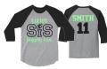 Glitter Football Sister Shirt | Little Sis Biggest Fan | Football Spirit Wear  Football Bling | Raglan Shirt | Customize  | Youth or Adult