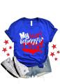 Glitter My Heart Belongs to America Shirt | 4th of July womens shirt| Glitter 4th of July shirt | Bella Canvas 4th of July tee