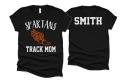 Glitter Track TShirt | Track Spirit Wear | Track Bling | Bella Canvas T Shirt  | Track & Field Shirt | Customize Colors