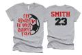 Glitter I&#39;ll Always Be Your Biggest Fan Soccer Shirt | Soccer Shirt | Soccer Mom Shirts | Soccer shirts |Bella Canvas Tee | Youth or Adult