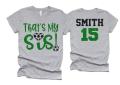 Glitter That&#39;s My Sis Soccer Shirt | Soccer Shirt | Soccer Mom Shirts | Soccer shirts |Bella Canvas Tee | Youth or Adult