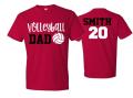 Volleyball Dad Shirt | Volleyball Shirt | Volleyball Spirit Wear | That&#39;s My Girl | Customize Colors