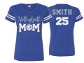 Glitter Volleyball Mom Shirt | Volleyball Shirts | Volleyball Mom Shirts | Cute Volleyball Tee | Vneck Short Sleeve Shirt | Customize