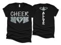 Glitter Cheer Mom Shirt | Mom Shirt | Cheer Short Sleeve Shirt | Bella Canvas Tshirt | Cheer Bling | Cheer Spirit Wear