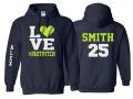 Glitter Softball Hoodies | Softball Shirts | Fastpitch | Customize with your Team & Colors | Adult or Youth Sizes