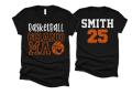 Glitter Basketball Grandma | Basketball Mom Shirt | Bella Canvas Tshirt | Basketball Mom Shirt | Customize Colors