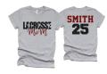 Glitter Lacrosse Mom shirt | Lacrosse Shirts | Glitter Lacrosse Mom shirt | Lacrosse Bling | Lacrosse Spirit Wear | Bella Canvas Tshirt
