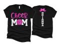 Glitter Cheer Mom Shirt | Mom Shirt | Cheer Short Sleeve Shirt | Bella Canvas Tshirt | Cheer Bling | Cheer Spirit Wear