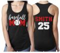 Glitter Baseball Tank Tops | Baseball Mom Tank Top | Baseball Shirts | Racer back Tank | Softball Tank
