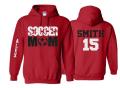 Glitter Soccer Mom Hoodie | Soccer Hoodie | Customize with your Team & Colors