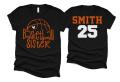 Glitter Basketball Sister Shirt | Basketball Tshirts | Basketball Mom Shirts | Basketball Bling| Bella Canvas Tshirt