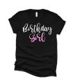 Glitter Birthday Girl Shirt | Birthday Shirts | Funny Quotes | Women&#39;s Shirts | Bella Canvas T Shirt | Youth or Adult