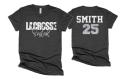 Glitter Lacrosse Sister shirt | Lacrosse Shirts | Glitter Lacrosse shirt | Lacrosse Bling | Lacrosse Spirit Wear | Bella Canvas Tshirt