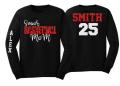 Glitter Senior Basketball Shirt | Basketball Mama | Basketball shirts | Basketball Long Sleeve Shirt | Customize Colors