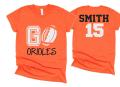 Glitter Football Shirt | Football  Shirts | Football Spirit Wear | Bella Canvas T Shirt  | Football Bling | Customize