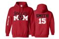 Glitter Soccer Mom Hoodie | Soccer Hoodie | Customize with your Team & Colors