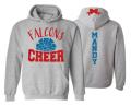 Cheer Hoodie | Glitter Cheer Hoodie | Youth or Adult | Cheer Bling | Cheer Shirts | Customize Team & Colors