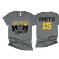 Glitter Soccer Mom Shirt | Soccer Shirt | Bella Canvas Short Sleeve T-Shirt | Customize Your Team & Colors