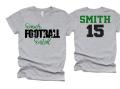 Glitter Senior Football Sister Shirt | Football Shirt | Football Bling | Football Spirit Wear | Bella Canvas T-shirt | Youth and Adult