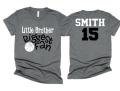 Basketball Brother Shirt | Basketball Bro Short Sleeve T-shirt | Basketball Shirt | Basketball Spirit Wear | Customize with your Colors