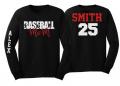 Glitter Baseball Mom Shirts | Baseball Shirts | Baseball Shirt | Long sleeve T shirt | Customize  colors