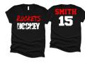 Hockey shirt | Hockey Shirt | Hockey Bling | Bella Canvas Tshirt | Hockey Spirit Wear | Youth or Adult