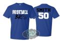 Football Brother Shirts | Football Shirt |  Football Spirit Wear | Custom Football Shirt | Customize colors | Youth or Adult