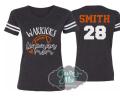 Glitter Lineman Mom Shirt | Football Shirt |  Football Mom Shirts  | V Neck Short Sleeve Shirt | Football Bling | Customize Football Shirt