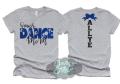 Glitter Dance Tshirt |  Dance Mom Shirt | Short Sleeve Dance Mom T-Shirt | Bella Canvas Dance Shirt | Customize Colors