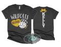 Glitter Volleyball Shirt | Volleyball Shirts | Volleyball Bling | Volleyball Mom Shirts | Bella Canvas T-shirt | Youth and Adult