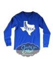 Texas Shirt | Texas Bluebonnet Tee | Texas Shirt Long Sleeve | Texas T-shirt | Texas Tshirt | State Shirt | Youth or Adult