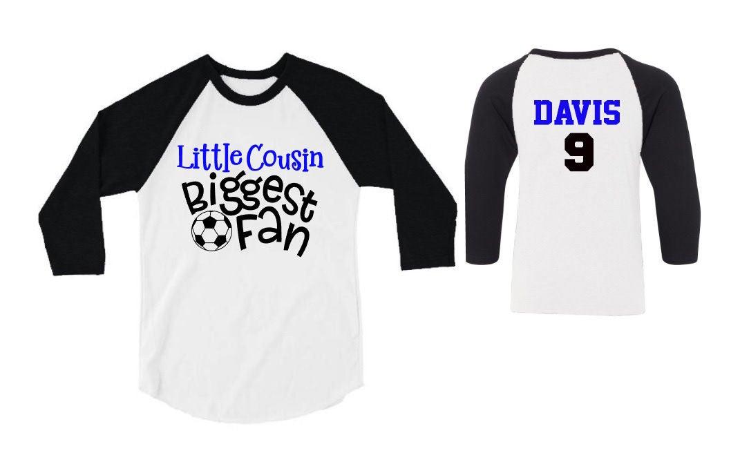 Soccer Shirt | Soccer Cousin Shirt | Soccer Brother Shirt | Customize with your Team & Colors