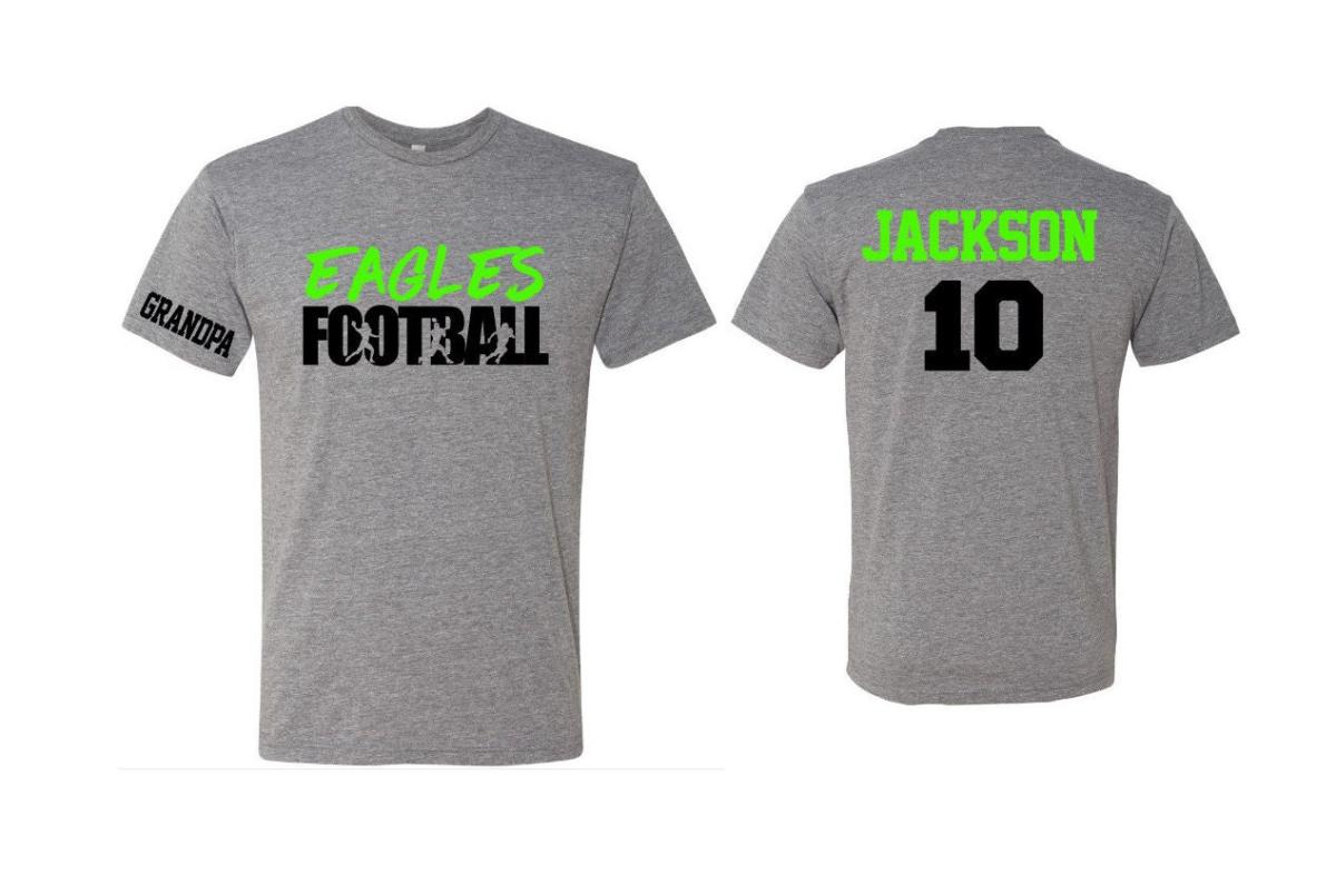 Football Dad Shirt | Short Sleeve T-shirt | Customize your team & colors