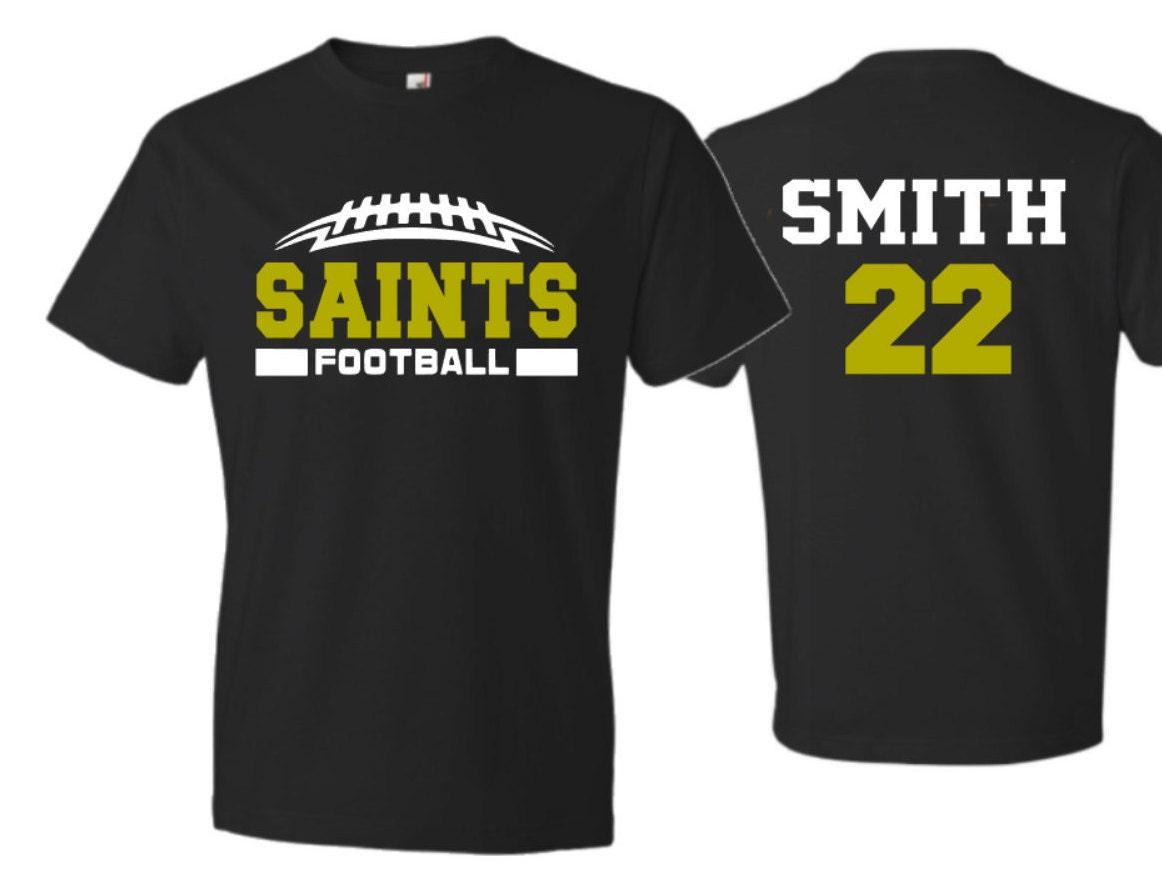 Football Shirt | Football Spirit Wear | Bella Canvas T-shirt  | Custom Football Shirt | Customize  team & colors | Youth or Adult